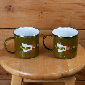 POLER Stuff Enamel Camp Mugs - Set of Two